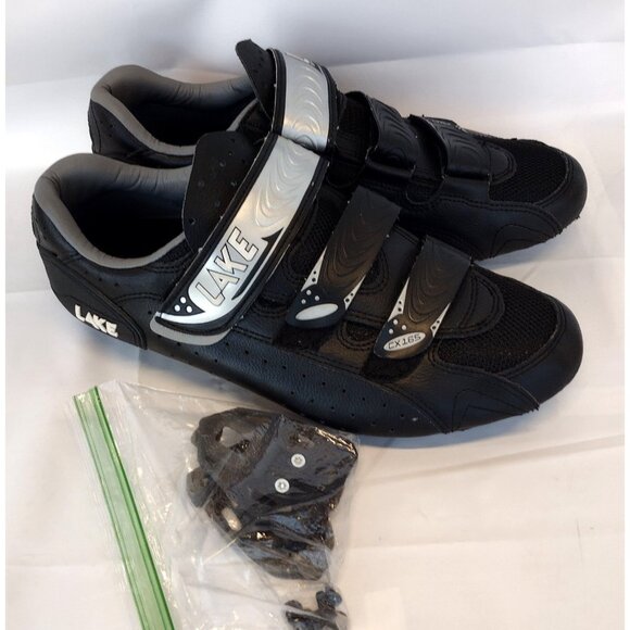 Lake CX165 Cycling Shoes Black/Silver Size 46 EUR main image 7